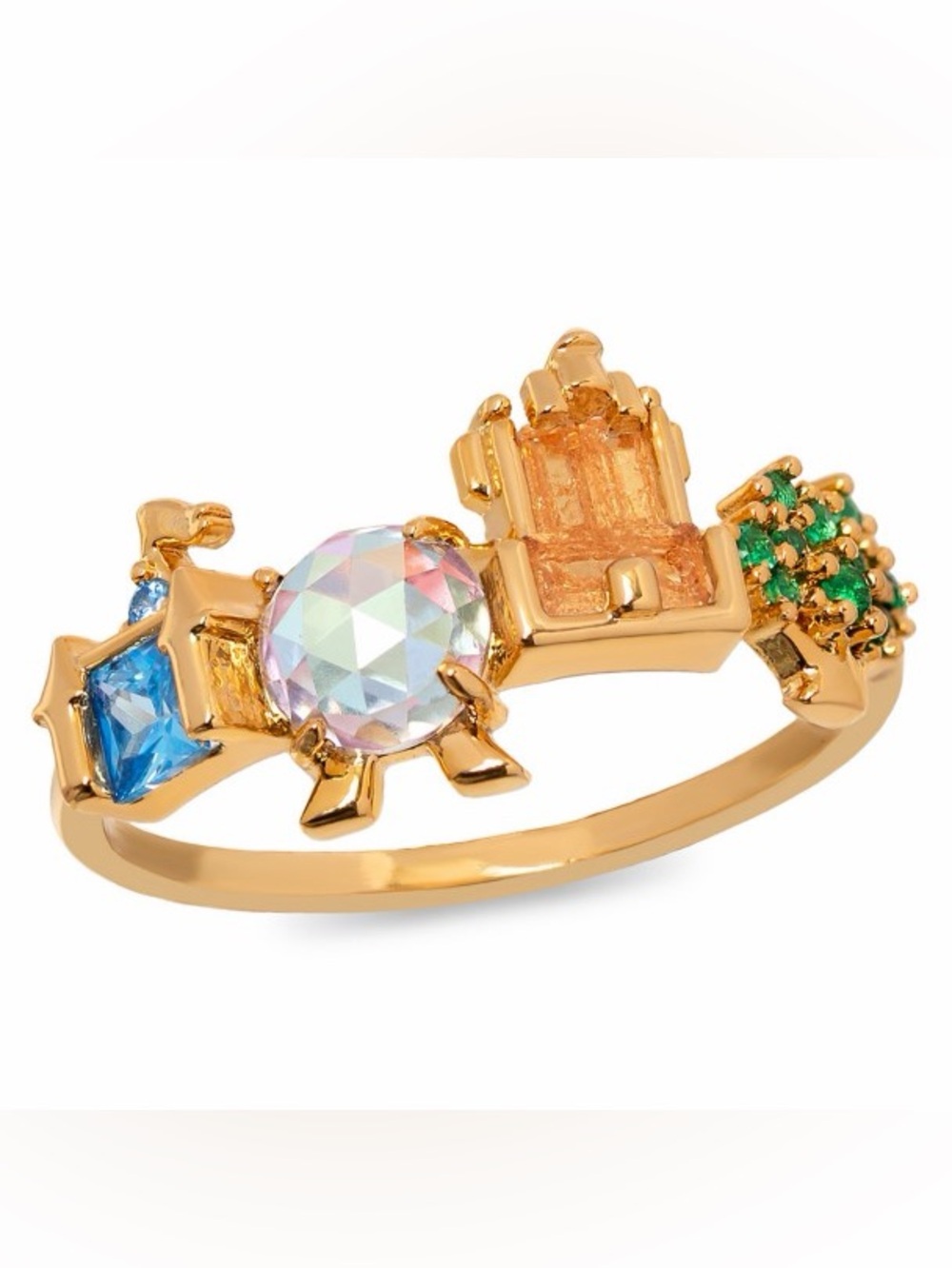 Walt Disney World Icons Ring by Girls Crew  size 9